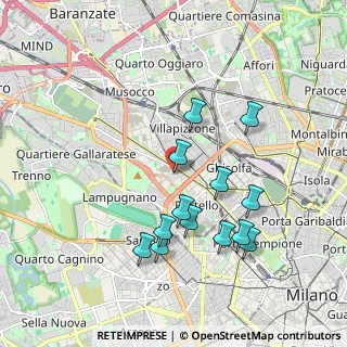 Mappa Via Grosotto, 20149 Milano MI, Italia (1.82769)