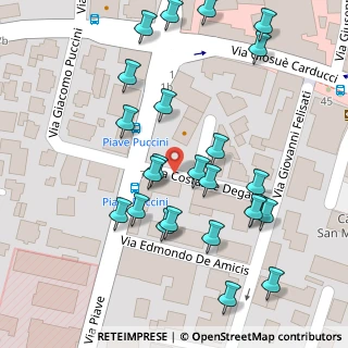 Mappa Via Edmondo de Amicis, 30171 Venezia VE, Italia (0.072)