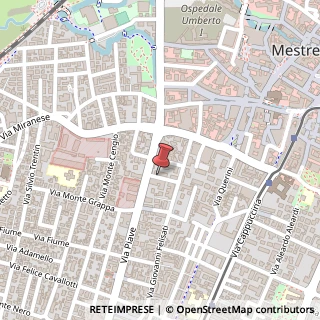 Mappa Via Edmondo De Amicis (Mestre),  9, 30171 Venezia, Venezia (Veneto)