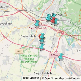 Mappa Via Brescia, 25020 Flero BS, Italia (3.41182)