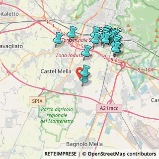 Mappa Via Brescia, 25020 Flero BS, Italia (4.0215)