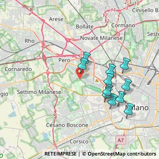 Mappa Via Lampugnano, 20151 Milano MI, Italia (3.75727)