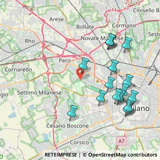 Mappa Via Lampugnano, 20151 Milano MI, Italia (4.61056)