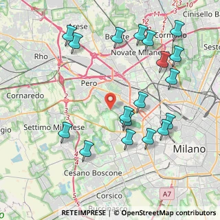 Mappa Via Lampugnano, 20151 Milano MI, Italia (4.52056)