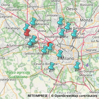 Mappa Via Lampugnano, 20151 Milano MI, Italia (7.25714)