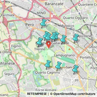 Mappa Via Lampugnano, 20151 Milano MI, Italia (1.43167)