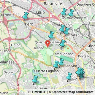 Mappa Via Lampugnano, 20151 Milano MI, Italia (2.81467)