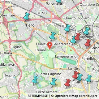Mappa Via Lampugnano, 20151 Milano MI, Italia (3.04429)
