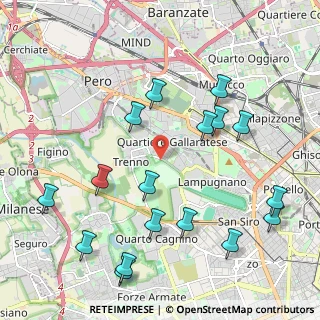 Mappa Via Lampugnano, 20151 Milano MI, Italia (2.41706)