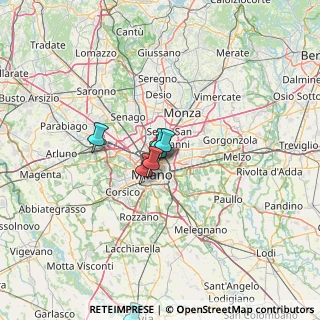 Mappa CAP, 20127 Milano MI (25.12364)