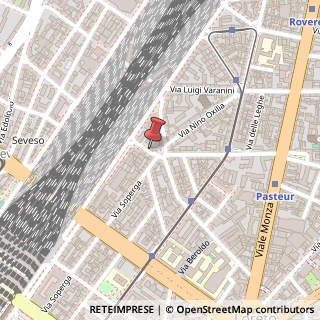Mappa Via Fratelli Lumi?re, 2, 20127 Milano, Milano (Lombardia)