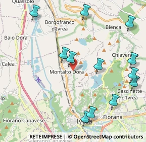 Mappa Via Giacomo Matteotti, 10016 Montalto Dora TO, Italia (2.51083)