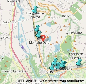 Mappa Via Giacomo Matteotti, 10016 Montalto Dora TO, Italia (2.33364)