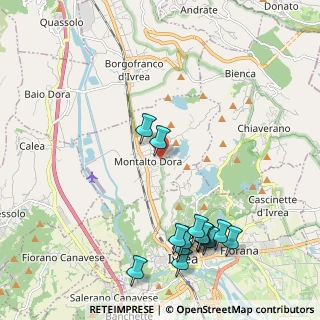 Mappa Via Giacomo Matteotti, 10016 Montalto Dora TO, Italia (2.49643)