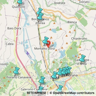 Mappa Via Giacomo Matteotti, 10016 Montalto Dora TO, Italia (3.23)