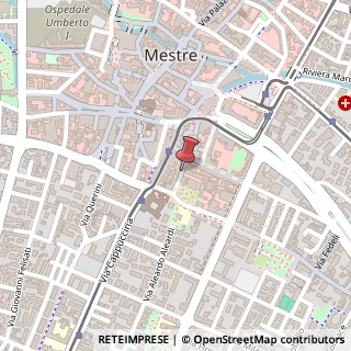 Mappa Via C? Savorgnan (Mestre),  9, 30172 Venezia, Venezia (Veneto)