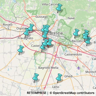 Mappa Via 2 Giugno, 25020 Flero BS, Italia (8.43063)