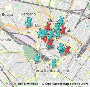 Mappa Via Alserio, 20159 Milano MI, Italia (0.6365)