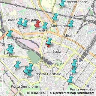 Mappa Via Alserio, 20159 Milano MI, Italia (1.43389)