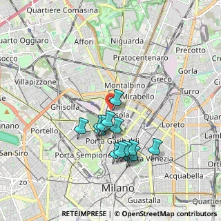 Mappa Via Alserio, 20159 Milano MI, Italia (1.62929)