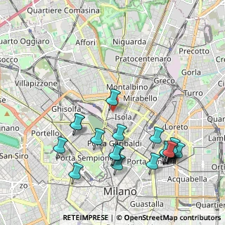 Mappa Via Alserio, 20159 Milano MI, Italia (2.3285)