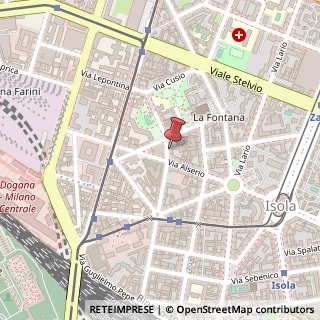 Mappa Via Cola Montano, 40, 20159 Milano, Milano (Lombardia)