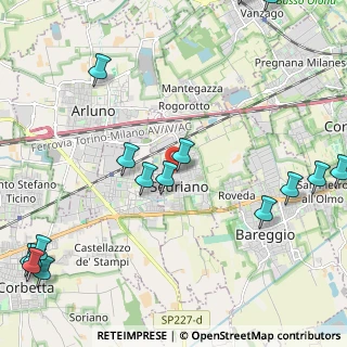 Mappa Via Fiume 2 Sedriano info@dgmfalegnameria, 20018 Sedriano MI, Italia (3.11188)