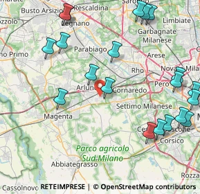 Mappa Via Giuseppe Mazzini, 20018 Sedriano MI, Italia (10.486)