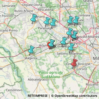 Mappa Via Giuseppe Mazzini, 20018 Sedriano MI, Italia (7.26929)