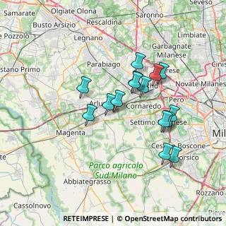 Mappa Via Giuseppe Mazzini, 20018 Sedriano MI, Italia (6.25267)