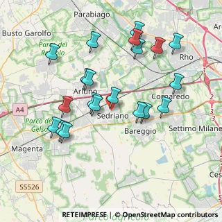 Mappa Via Fiume 2 Sedriano info@dgmfalegnameria, 20018 Sedriano MI, Italia (3.859)