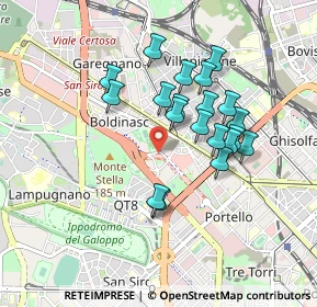 Mappa Via Don Luigi Palazzolo, 20151 Milano MI, Italia (0.7555)