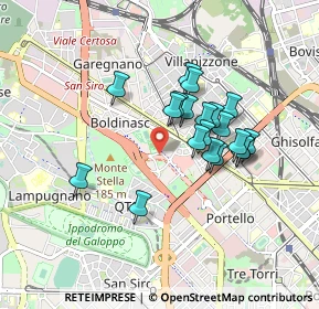 Mappa Via Don Luigi Palazzolo, 20151 Milano MI, Italia (0.7075)