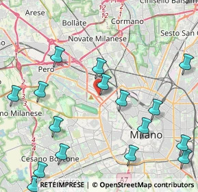 Mappa Via Don Luigi Palazzolo, 20151 Milano MI, Italia (5.92722)