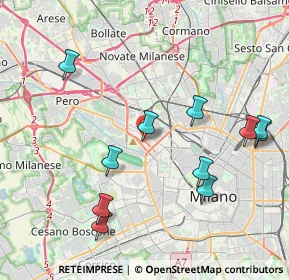 Mappa Via Don Luigi Palazzolo, 20151 Milano MI, Italia (4.36091)