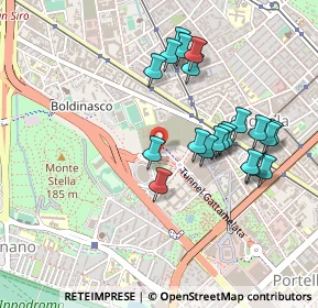 Mappa Via Don Luigi Palazzolo, 20151 Milano MI, Italia (0.451)