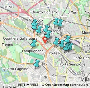 Mappa Via Don Luigi Palazzolo, 20151 Milano MI, Italia (1.4)