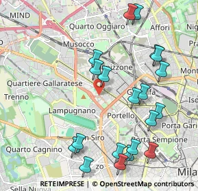 Mappa Via Don Luigi Palazzolo, 20151 Milano MI, Italia (2.331)