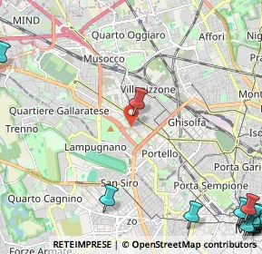 Mappa Via Don Luigi Palazzolo, 20151 Milano MI, Italia (4.08357)