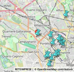 Mappa Via Don Luigi Palazzolo, 20151 Milano MI, Italia (2.48385)