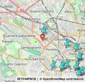 Mappa Via Don Luigi Palazzolo, 20151 Milano MI, Italia (3.33769)