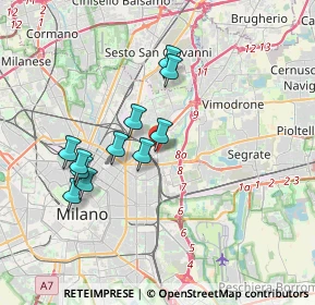 Mappa P.le Udine, 20132 Milano MI, Italia (3.20818)