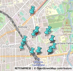 Mappa P.le Udine, 20132 Milano MI, Italia (0.431)