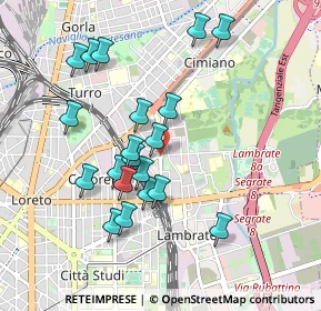 Mappa P.le Udine, 20132 Milano MI, Italia (0.8925)