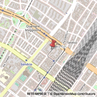 Mappa Via Copernico, 57, 20125 Milano, Milano (Lombardia)