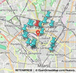Mappa Via della Boscaiola, 20159 Milano MI, Italia (1.38222)