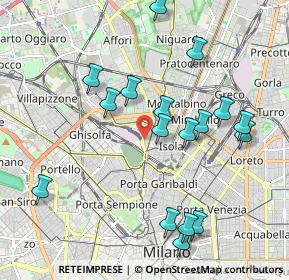 Mappa Via Privata Emilio Longoni, 20159 Milano MI, Italia (2.08588)