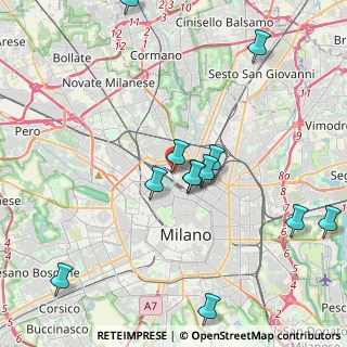Mappa Via Privata Emilio Longoni, 20159 Milano MI, Italia (4.45333)