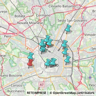 Mappa Via Privata Emilio Longoni, 20159 Milano MI, Italia (2.83214)