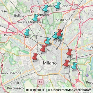 Mappa Via Privata Emilio Longoni, 20159 Milano MI, Italia (3.87385)